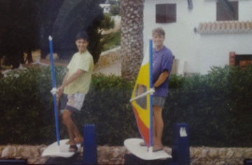 Lee & John Majorca 1991