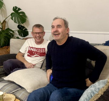 Lots of laughs with John & Lee