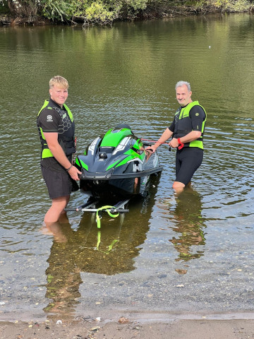 Jake (Kingsbury Jet Bike) & Lee
